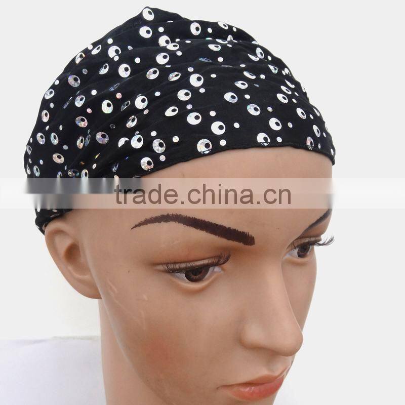 fashion wholesale fabric aztec elastic stock yoga women headband
