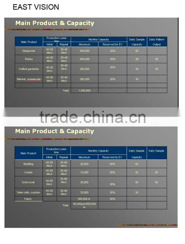 Cream color pillow with strip and comforter set (EV-B004-P)