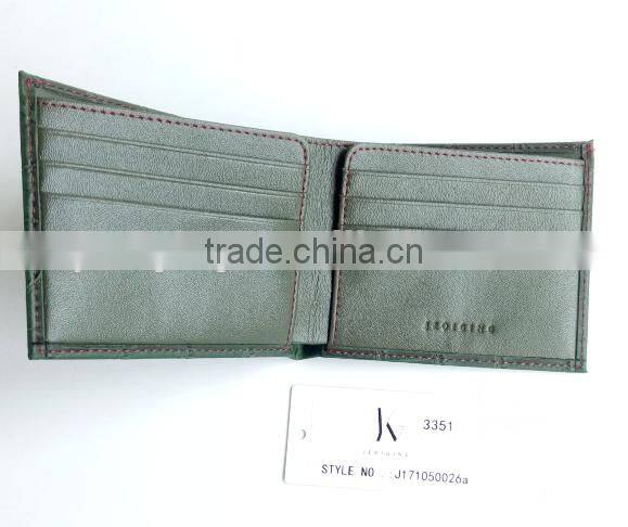 2017 Trend Wallet Men's Wallet Genuine cowhide leather wallet Classical Style Wallet Men's Genuine Leather Wallet money bag