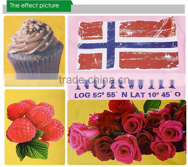 Qingyi screen printing show custom plastisol heat transfer sticker