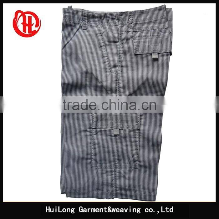 Apparel men outdoor comfortable solid cargo shorts