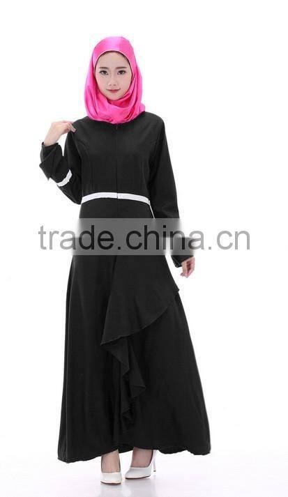 latest fashion design women clothing muslim dress 2015