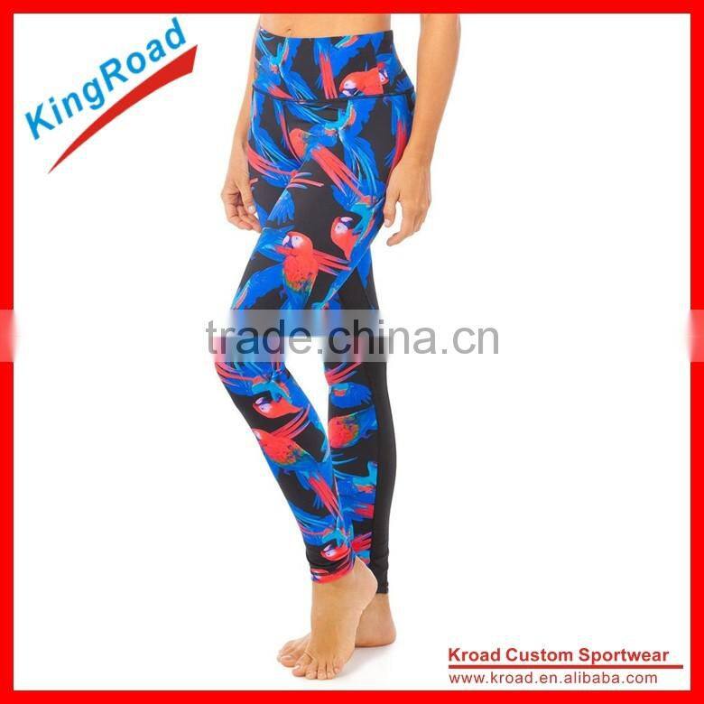 2015 OEM Sublimation Camouflage Suits Compression Pants Yoga Pants