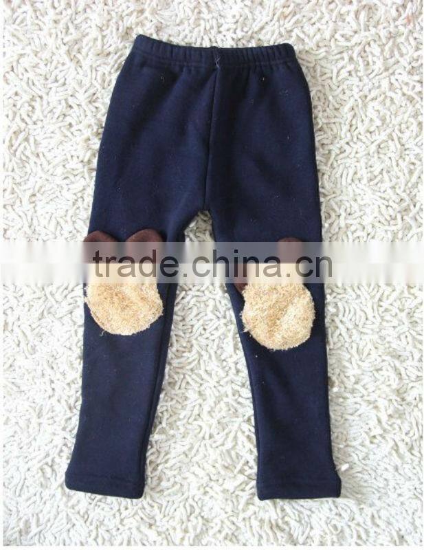 2015children clothing autumn winter Bear Sweater Fleece baby Set hoodie swearer sets
