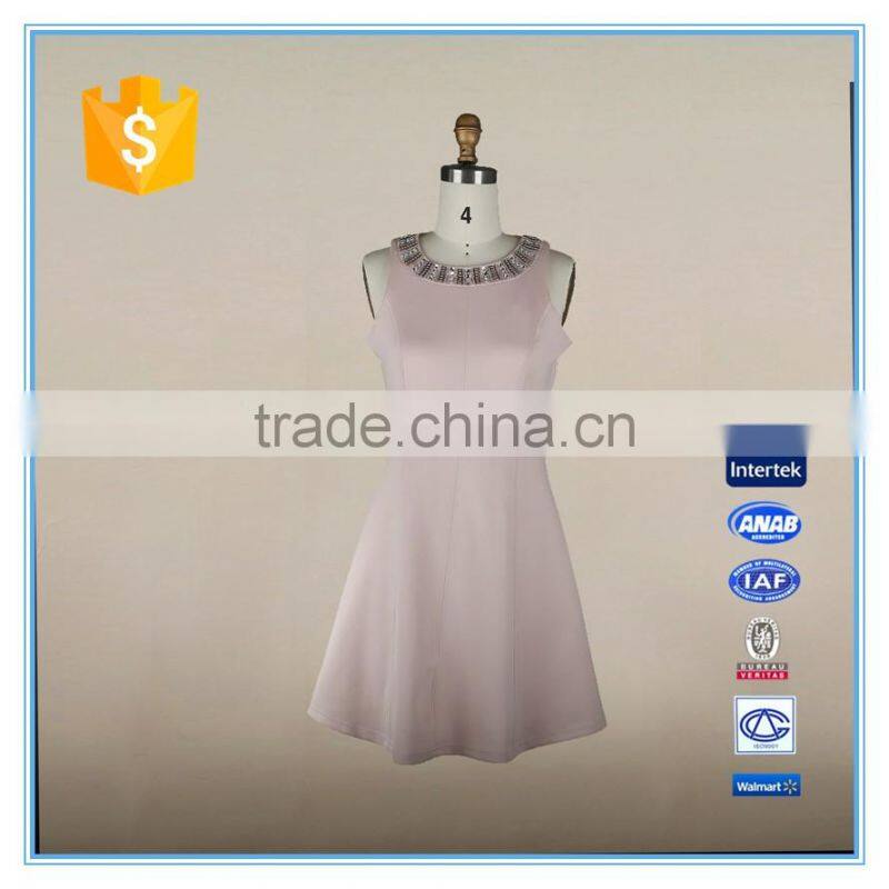 New Design Ladies Western Elegant Pink Dress Names For Women Party