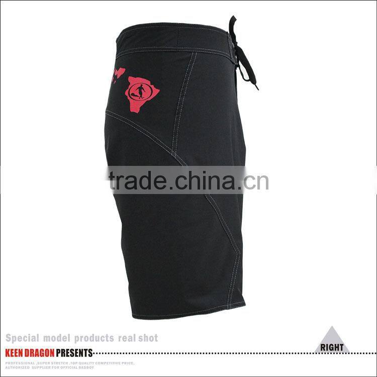 Plain black 2014 crossfit china wholesale mma shorts