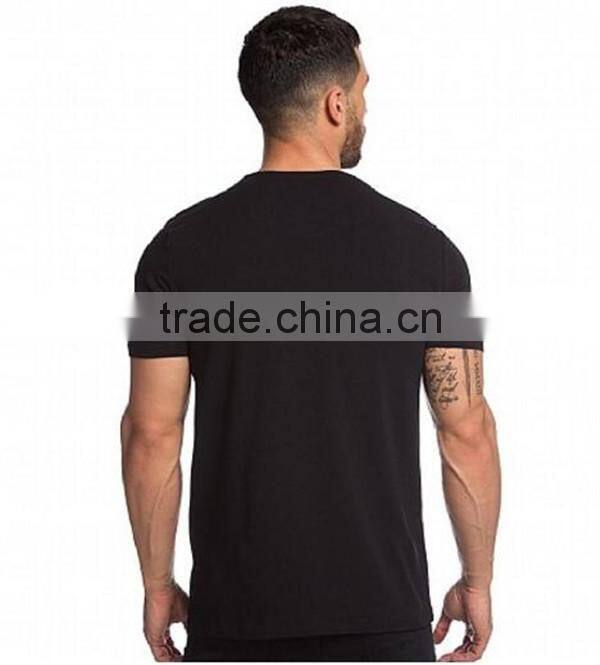 Wholesale china brushed cotton mens custom tshirts