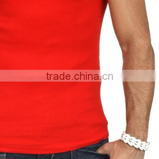 Trade Assurance Premium Spandex/Cotton Blank Mens Stringer Gym Tank Top