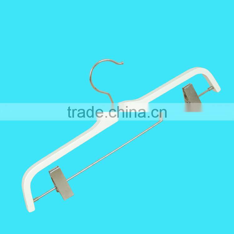 Hot selling high grade wooden shirt hanger wooden tie&belt hanger special shape wooden pants hanger