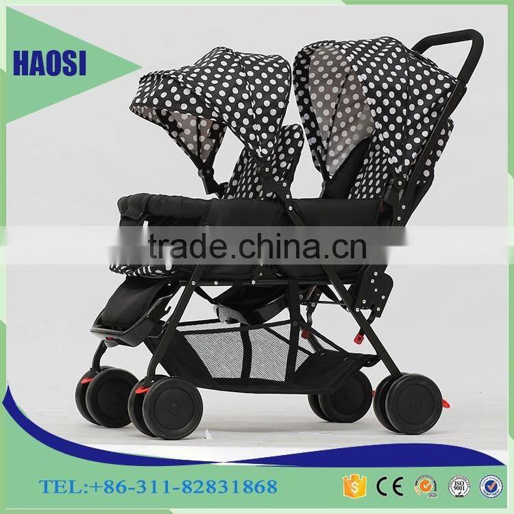 cheap baby pushchair hot sale twin stroller/double stroller