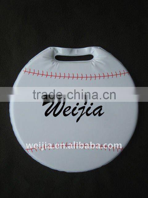 printed PVC stadium seat cushion