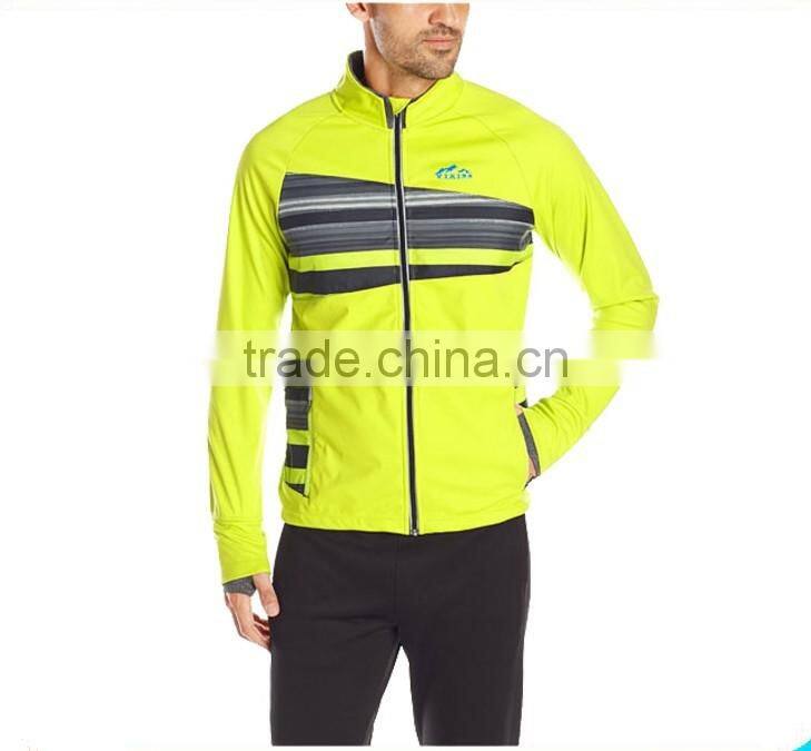 Quilted men's sport cycling jacket