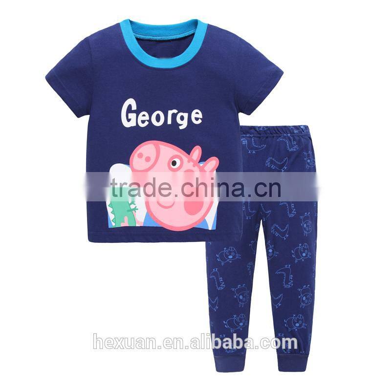 OEM or stocked designs Fashion best price wholesale childrens cotton pajamas