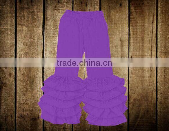 2016 Fashion green fish scale mermaid tail baby girls capri legging mermaid capri pants ruffle for kids