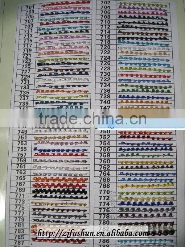 YY-B01B cording cord glass beads roll embroidery bead round bead 2cut bead