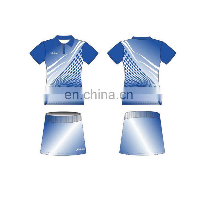 sublimation badminton jersey