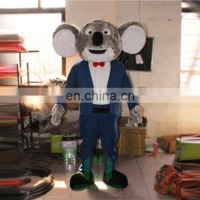 bow tie koala bear mascot costume plush suit