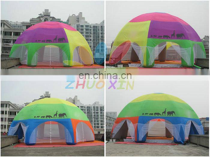 Multi-function Colorful Inflatable Air Dome Tent for Sale
