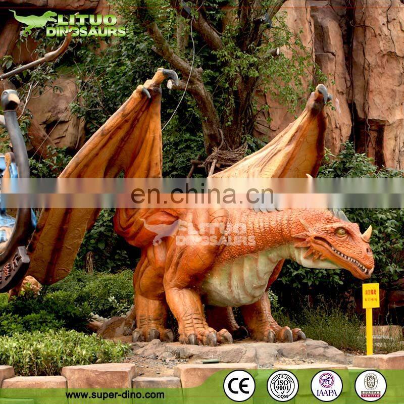 Amusement Park Equipment Walking Dinosaur Children Rides
