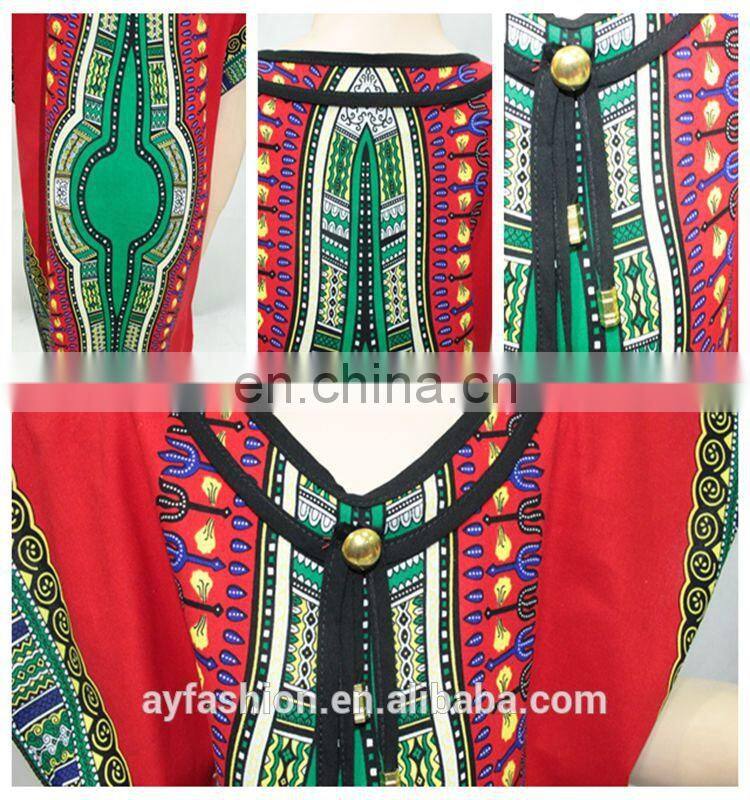 wholesale printing dashiki kids girl dress Africa dashiki children dress