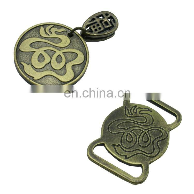 Personalized belt buckle blanks round belt buckle