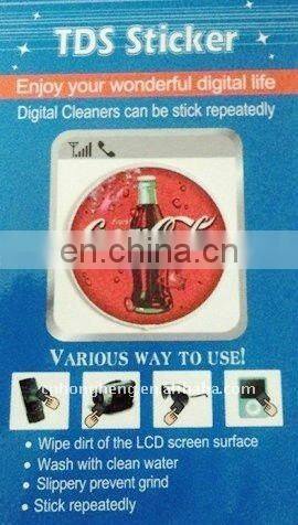 Microfiber mobile computer sticky cleaner