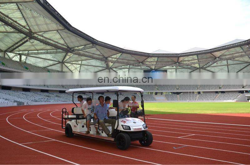 4 wheel 6 passenger airport electric golf cart for sale