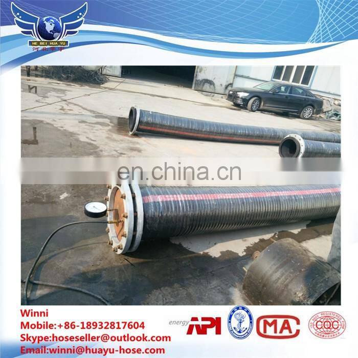 6 inch rubber hose for sand dredging rubber pipe