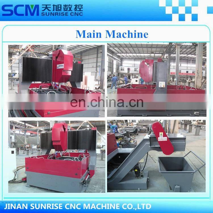 SUNRISE CNC drilling machine for steel plates and flanges