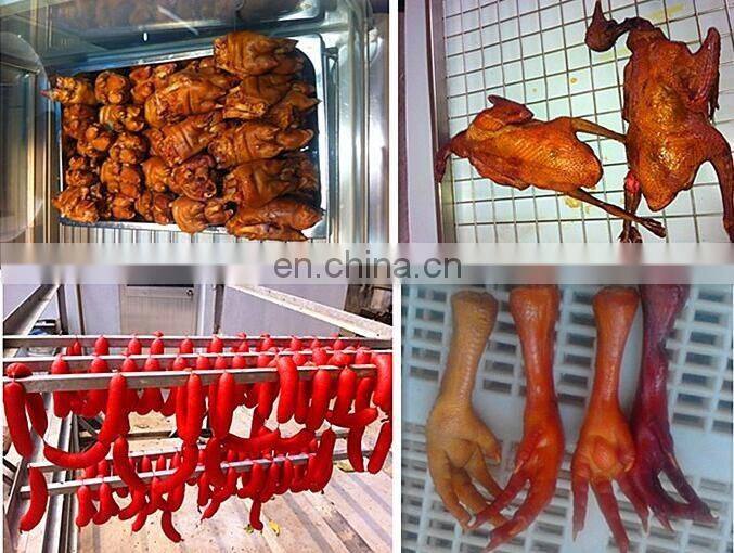 Bacon fish meat smoking furnace fish drying machine