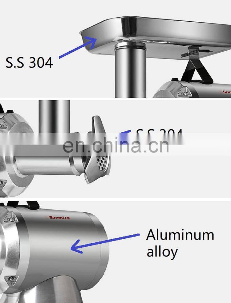 CE Approved electric stainless steel Meat Grinder