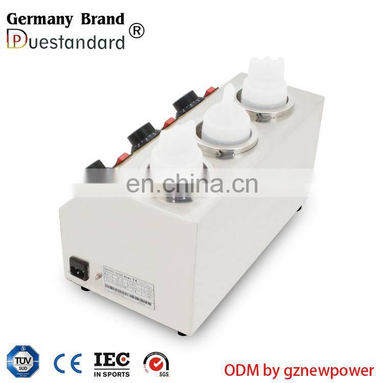 Commercial catering equipment hot chocolate soy sauce filling spread warmer bottles jam heating machine with factory prices