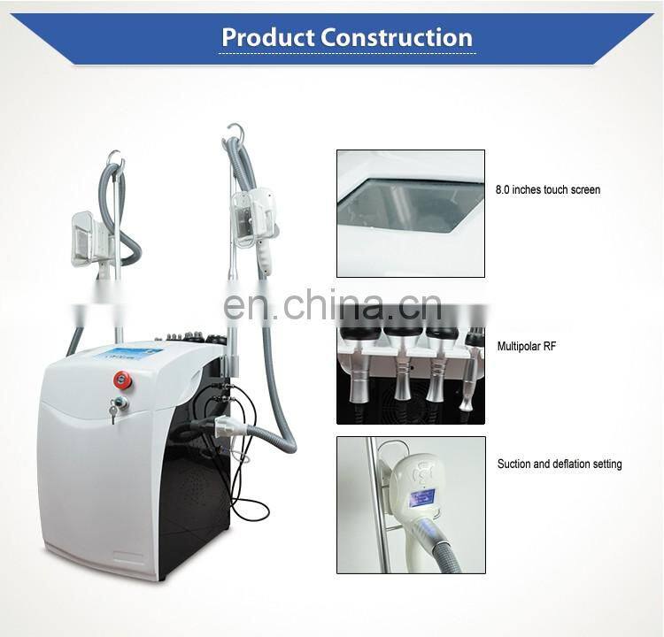 Professional fat freezing machine 2 cryo handles for sale