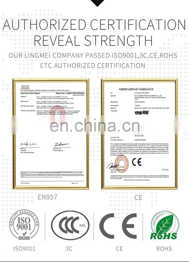 YPOO electric treadmill manufacturers 3.5hp dc motor  treadmill with massage and twister treadmill