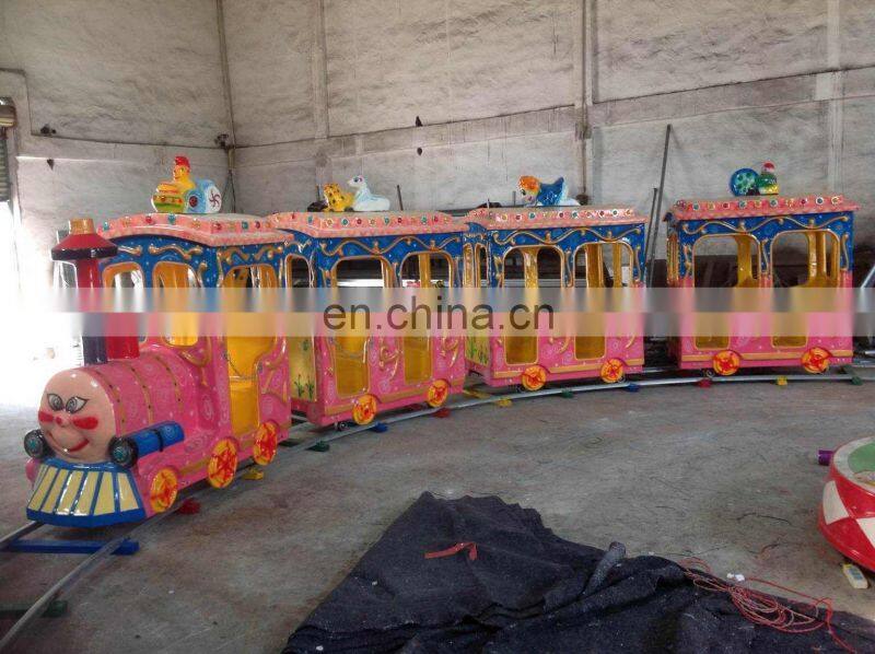 Attractive Kids electric mini amusement park train rides for sale