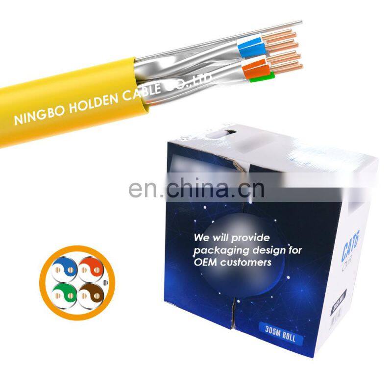 Best utp cable cat6 price network 4 pair 25 pair cat 6 cable