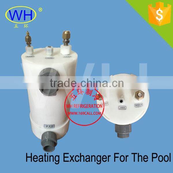 Hot sales titanium tube heat exchanger for swimming pool heat exchanger