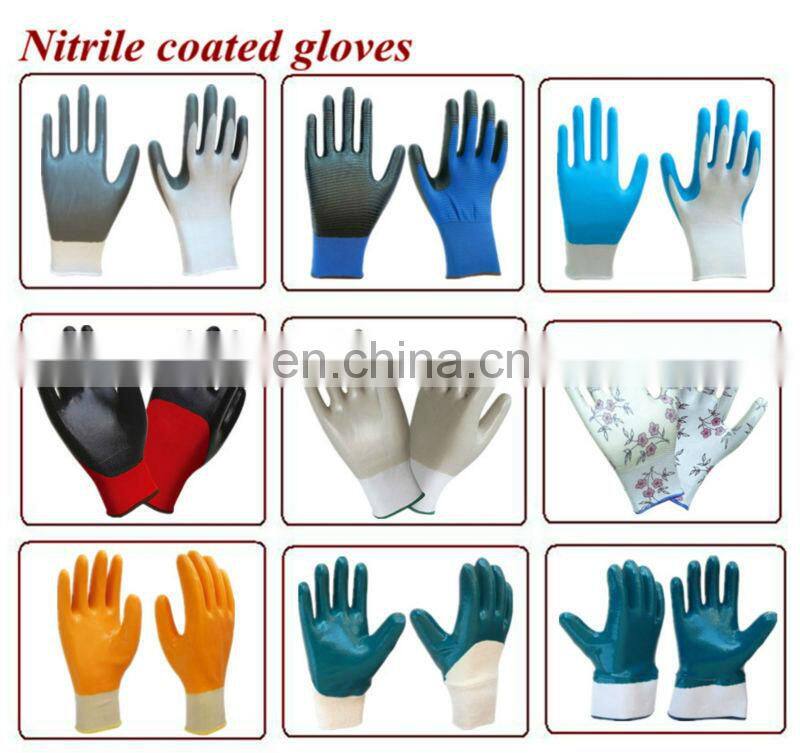 10 Gauge Grey Safety Construction Gloves Latex Gloves Latex Coated Gloves