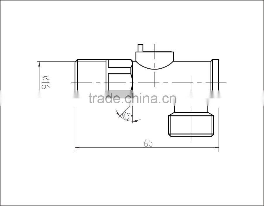 brass angle valve water valve pressure gate valve