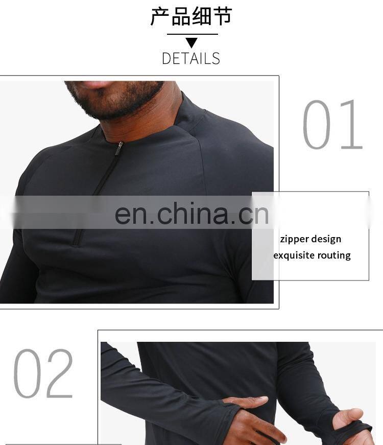 fitness clothing men slim quick dry polyester outdoor sportswear wholesale running wear