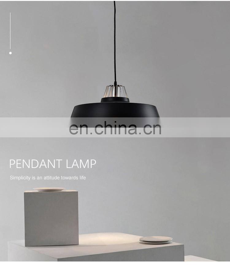 HUAYI Colorful Design Iron Material 60W Indoor Living Room Modern Decoration LED Pendant Light