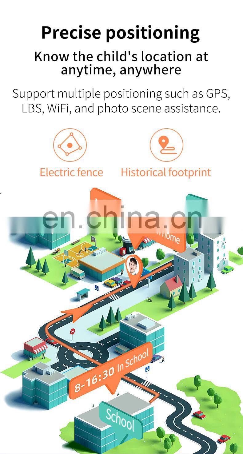 4G Video Call Kids Gps Smart Wearable Devices, SOS Remote Monitor Mobile Watch Phones For Children For Boys Girls Watches