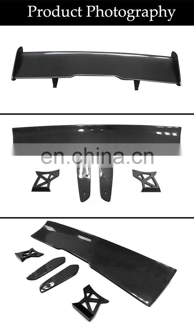 Runde Advanced Carbon Fiber Rear Spoiler For Bmw F80 F82 M3 M4 GTS Style Carbon Fiber 2014-2019 Car Rear Wing