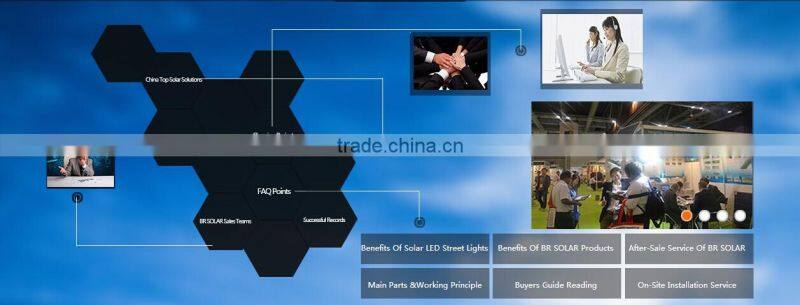 2014 new LED solar garden lighting --all in one garden solar light, 4M 15W