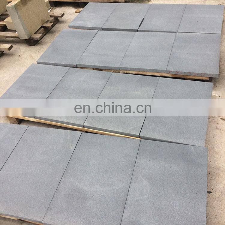 Natural Stone Tombstone black sandstone