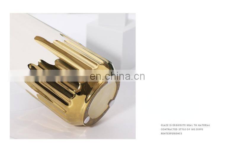 Home Accessories Vase Decoration Decor Modern Chinaceramicvase 2021 Luxury De Luxe Flower Vases For Weddings Centerpiece