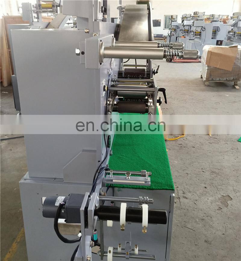 UGS21S 2 PLUS 1 color roll to roll Automatic fabric label flexo Printing machine, ribbon trademark flexographic printer