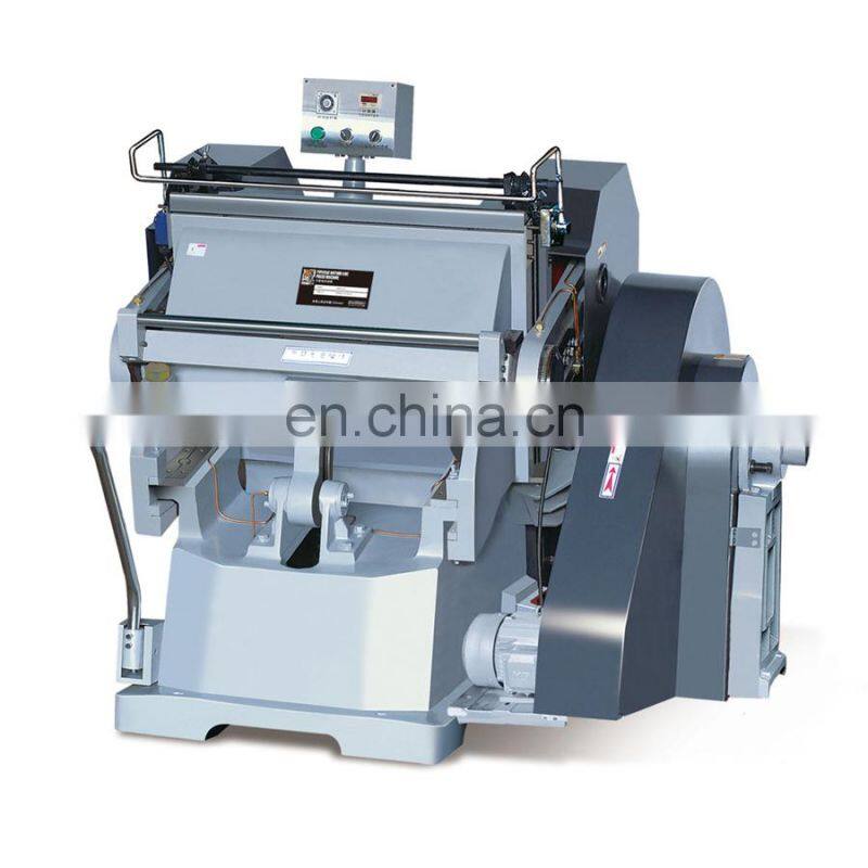 ML750/1300 Manual Paper Sheet Platen Punching Machine press, jigsaw puzzle die cutting and creasing machine