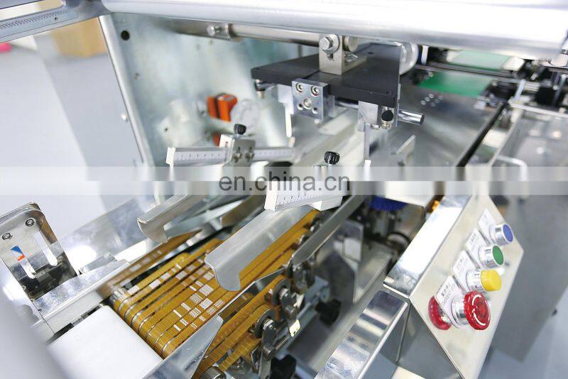 Ruipuhua pineapple pie/cake/pastry automatic pillow horizontal packing packaging machine with paper bag