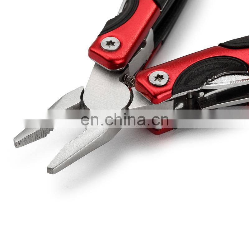 Wilderness Survival Multifunctional Pliers 13 in 1 Multifunctional Stainless Steel Tool Pliers Outdoor Folding Pliers